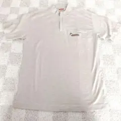 美品　Hush Puppies 半袖シャツ ベージュ