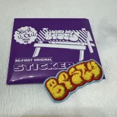 BE:FIRST ビーファースト　刺しゅうステッカー　BESTY