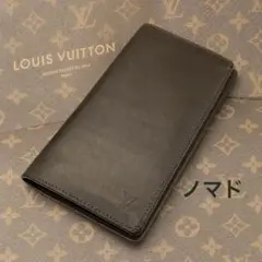 ルイヴィトン 長財布 タイガ ノワール ポルトフォイユ ブラザ NM 2720