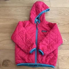 値下げ⭐︎Patagonia アウター　キッズ　100cm ピンク　赤