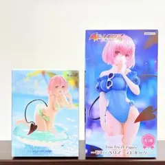 TrioTryiT＆Desktopcute　ＴｏＬＯＶＥる　モモ　フィギュア２点