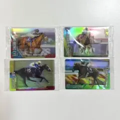 サラブレッドホースコレクション ツインウエハース第2R 4枚セット まとめ売り