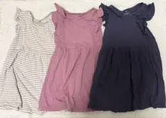 ノースリーブワンピース　H&M 110