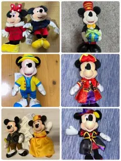 ミッキー・ミニー ぬいぐるみ8点セット