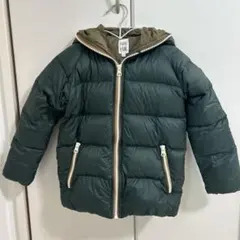 B:MING by BEAMS 120 ダークグリーン ダウンコート　収納可能