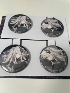 1番くじ 獅白ぼたん ホロライブ 缶バッジ 2点セット