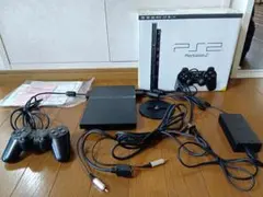 【ジャンク】PS2 SCPH70000CB DUALSHOCK2コントローラー付