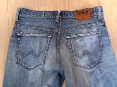 EDWIN EXCLUSIVE VINTAGE XL ダメージデニム