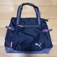 PUMA トートバッグ ブラック/ピンクのサムネイル