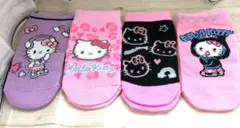 SANRIO　キティ　子ども用靴下　　　15〜20cm　4足セットのサムネイル