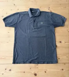 SALE】70s-80s フランス製 フレンチラコステ ポロシャツ ネイビー