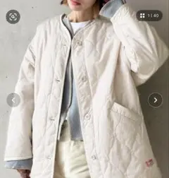 java キルティングジャケット