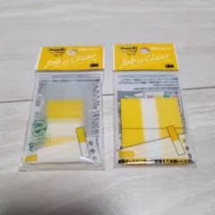 3M　ポストイット　ジョーブ　イエロー　本体と詰め替え用のセット