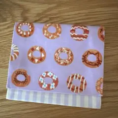 4850【2点100円、3点200円引き】ドーナツ柄移動ポケット