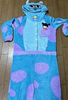 ディズニー  モンスターズインク サリー フリース 着ぐるみパジャマ　Mサイズ