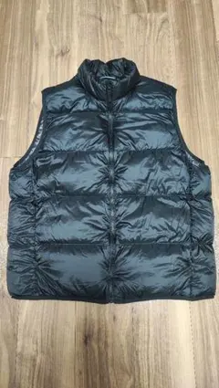 ウルトラライトダウンベスト　ブラック　XL