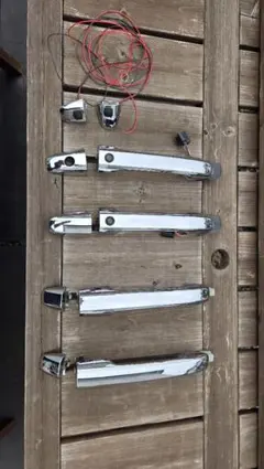 ステップワゴンRKドアハンドル メッキ 4点セット　ポチガー付き