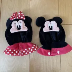 ディズニー　ミッキー　ミニー　ユニベア　ポンチョ　コスチューム