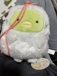 すみっコぐらし ぽかぽかねこびよりぬいぐるみがまぐち ペンギン 未使用