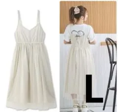 キャミワンピース　しまむら　辻希美　コラボ　ange charme Lのサムネイル