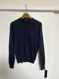 POLO LAUREN ネイビー ニットセーター XS