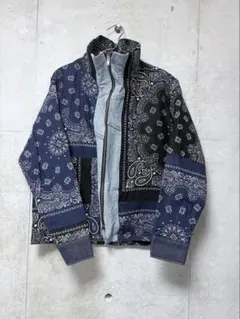 美品 エトロ ペイズリー柄 リネンシャツ 洗える 38 白 イタリア製 M