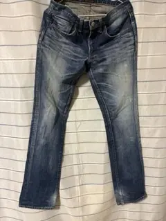 [BLUEWAY] ビンテージデニム M1737 W32 ストレートデニム