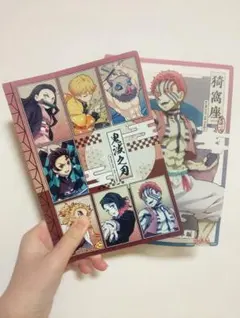 鬼滅の刃 猗窩座　クリアポスター