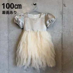 SHEIN キッズ　子供服　女の子　ドレス　ワンピース　100cm