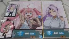 転生したらスライムだった件　一番くじ　色紙　ラバーチャーム　ミリム　シオン