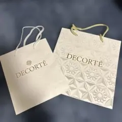 DECORTÉ ショップ袋 2点セット