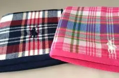 ラルフローレン タオルハンカチ 新品 2枚