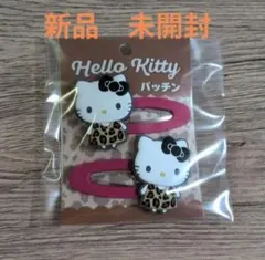 【送料無料】キティちゃんのヘアパッチン止めのサムネイル