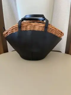 The Bagmatiレザー ×かごバッグ