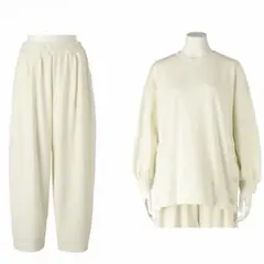 新品　KID BLUE オーガニックコットン裏毛　トップス&パンツ　セットアップのサムネイル