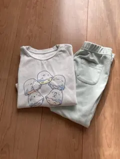 すみっコぐらし パジャマ 110cm ミントグリーン