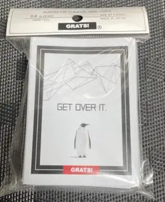 GRATS スリーブ GET OVER IT 未開封 メルカリ便