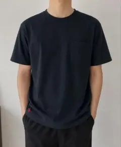 新品未使用✨POLO RALPH LAUREN ブラック 半袖Tシャツ ポケット