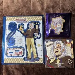 鬼滅の刃バレンタインアクスタ　アニマルクッキーバッジ　コースター　宇髄天元