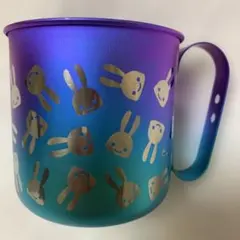 要画像確認　CUNE ウサギ　チタンマグカップ　グラデーション レアのサムネイル