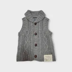 グレー ベスト 100cm