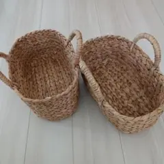 無印良品　かごバスケット　2個セット