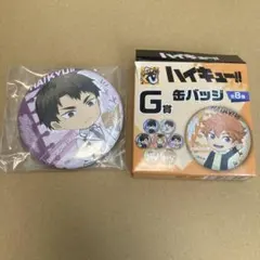 グッスマくじ ハイキュー!! G賞 缶バッジ 牛島若利