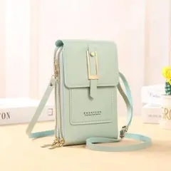 スマホショルダー 財布一体型 スマホポーチ お財布ショルダー レディース