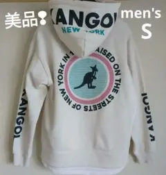 KANGOL パーカー S 裏起毛 男女兼用 美品