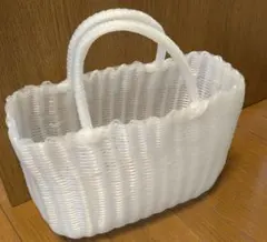 メルカドバッグ プラカゴ かごバッグ クリア 浴衣 プールバッグ 温泉 スパのサムネイル
