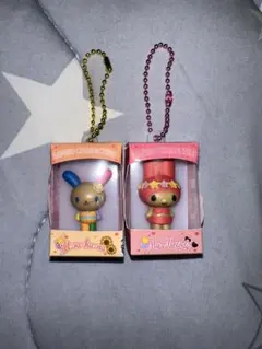 サンリオキャラクターズ ミニチュアキーホルダー ウサハナ マイメロディ