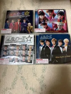 A.B.C-Z Moonlight walker CD 4枚セット