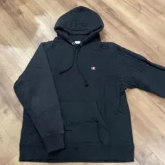 Champion ブラックパーカー Lサイズ