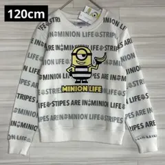 【新品】 MINIONS ミニオンズ　キッズ トレーナー 120ｃｍ スウェットのサムネイル